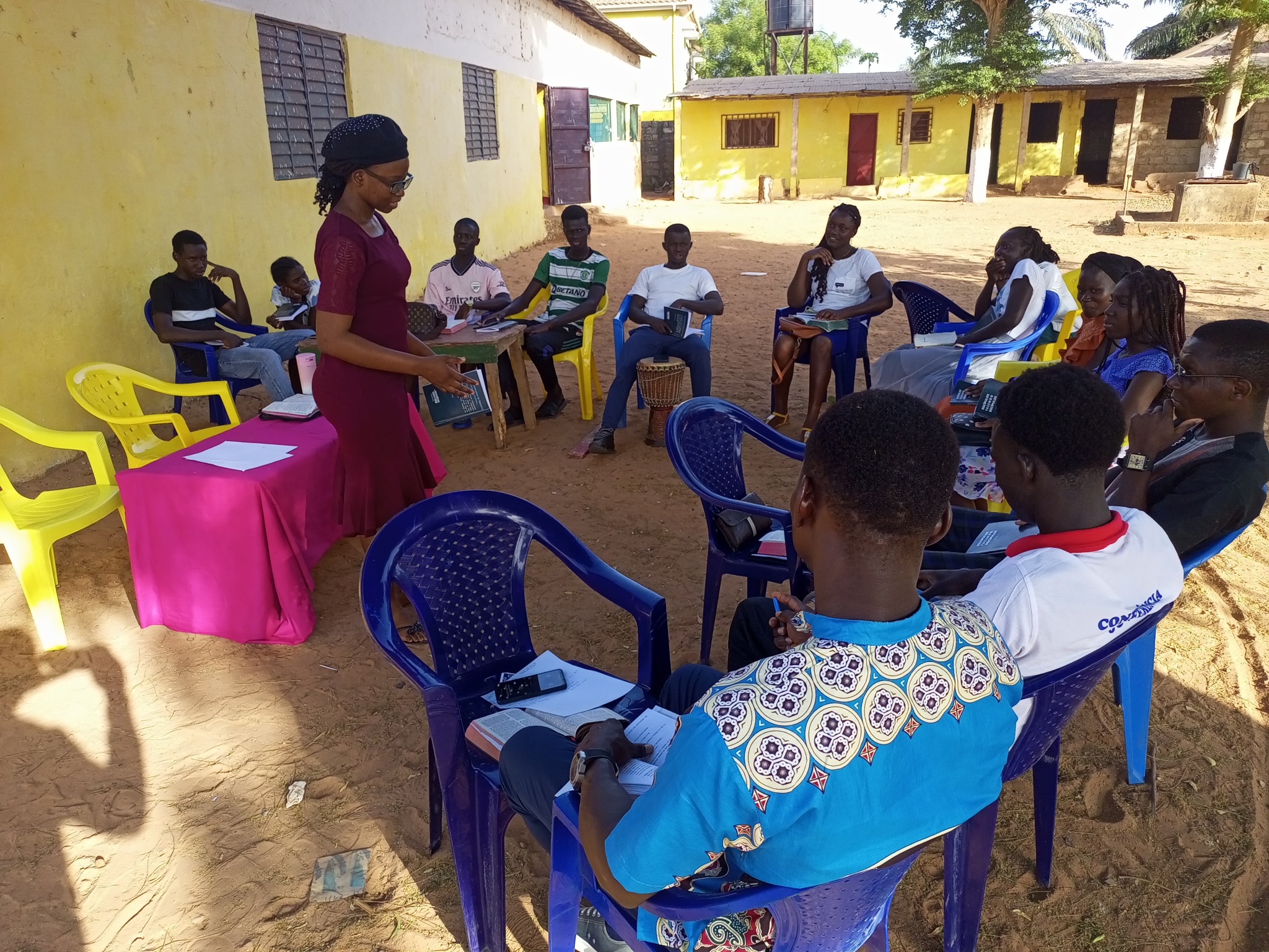 Youth mentorship gathering